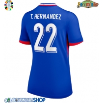 Maglie da calcio Francia Theo Hernandez #22 Prima Maglia Femminile Europei 2024 Manica Corta